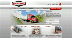 Desktop Screenshot of blanchardtransport.com