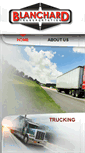 Mobile Screenshot of blanchardtransport.com